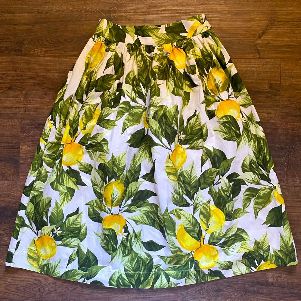 H&M Lemon Skirt